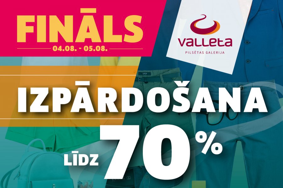 Fināla izpārdošana Valleta