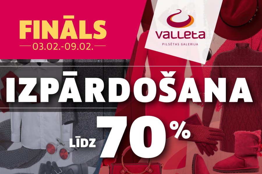 Valleta izpārdošana