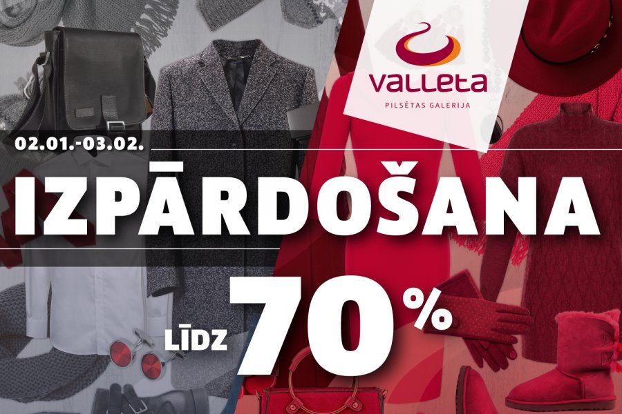 Izpārdošana Valleta