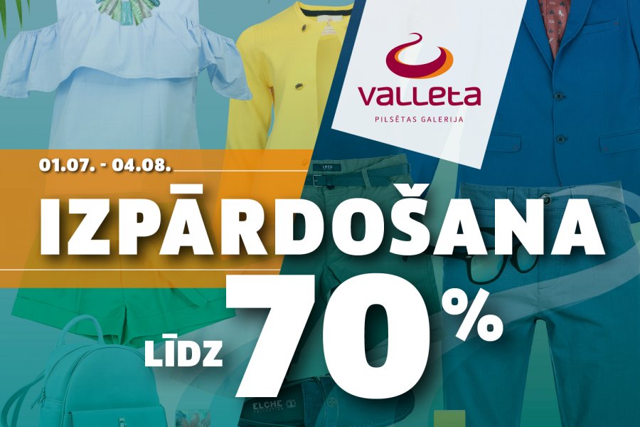 Valleta izpārdošana